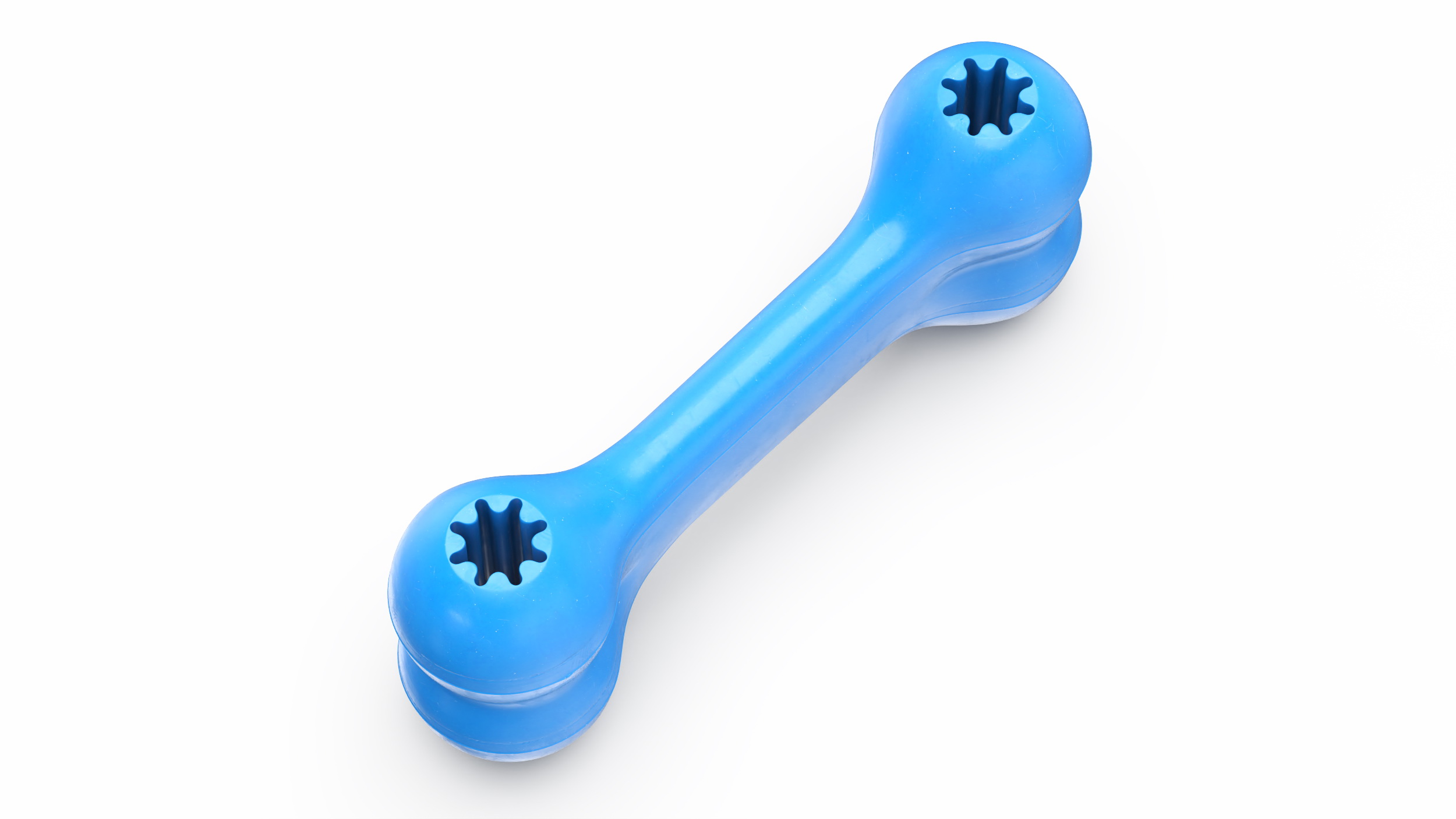 3D Small Rubber Chew Bone Toy