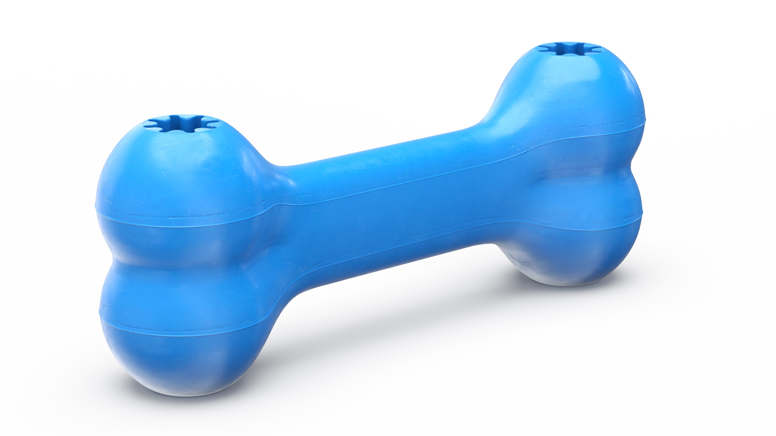 3D Small Rubber Chew Bone Toy