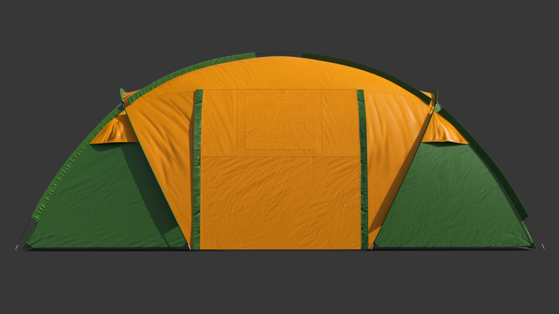 Outdoor Camping Tent Closed 3D