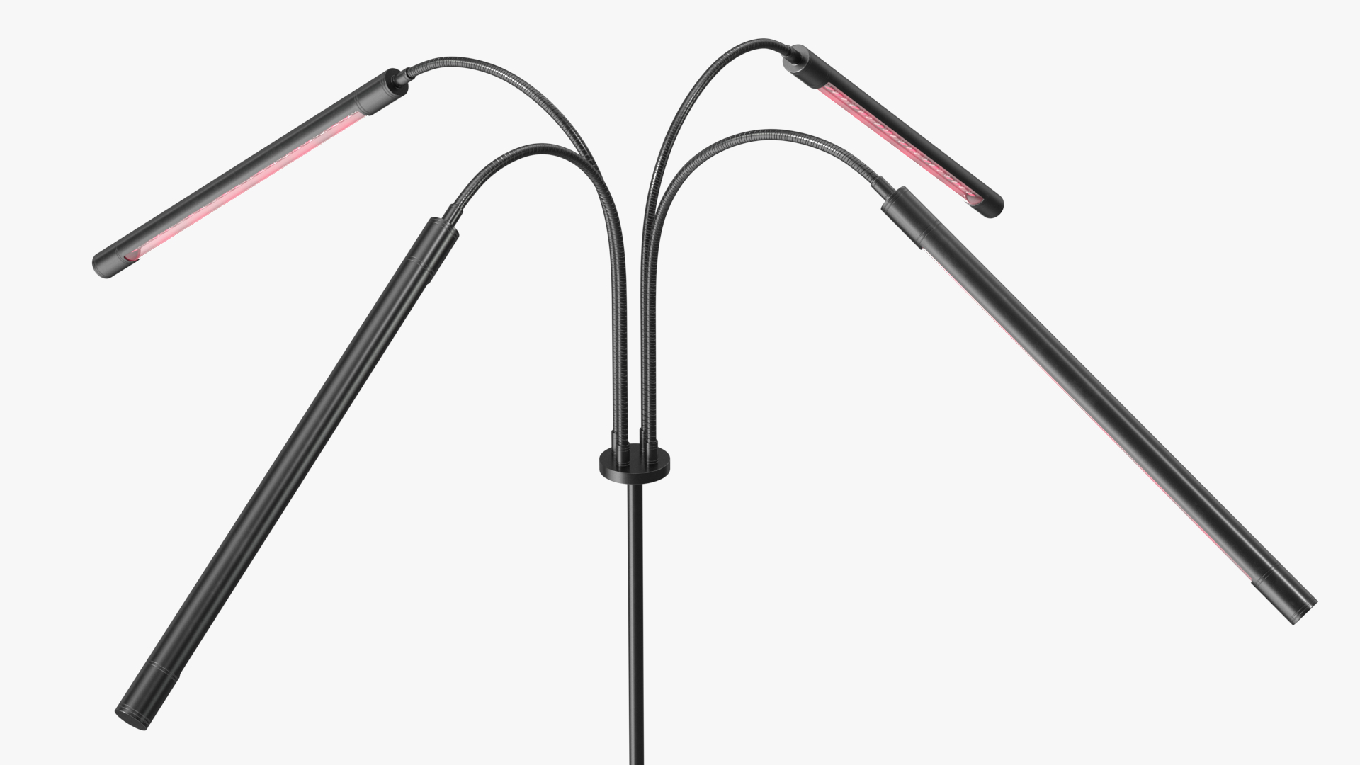 3D Grow Lamp with Stand Frenan Red Lights model