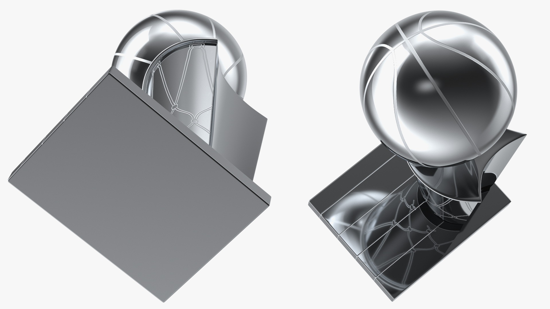 Basketball Trophy 3D