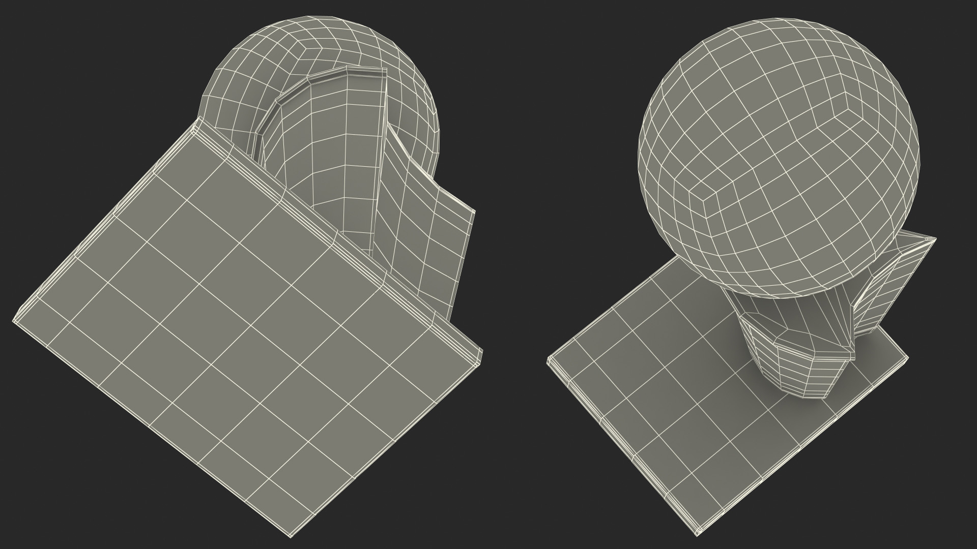 Basketball Trophy 3D