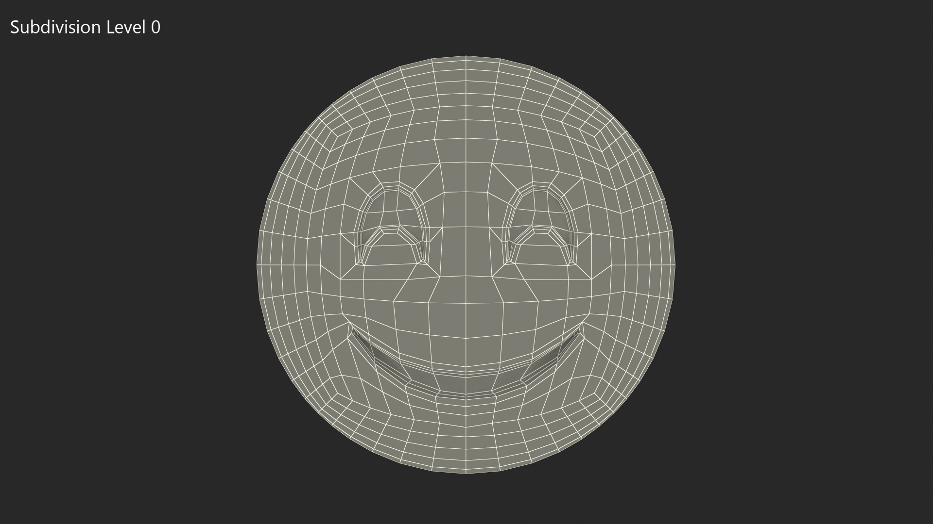 3D Blushed Smiling Emoji