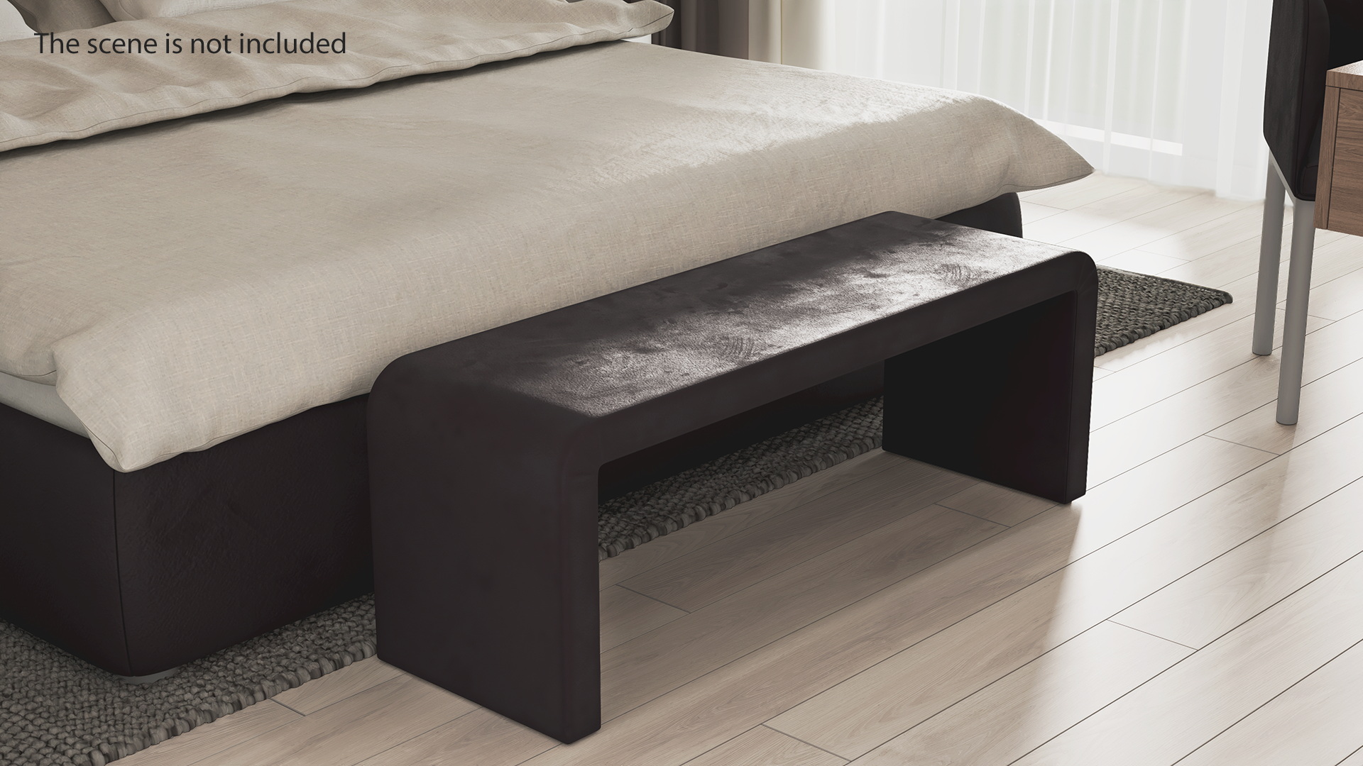 3D model Minimalist Upholstered Coffee Table