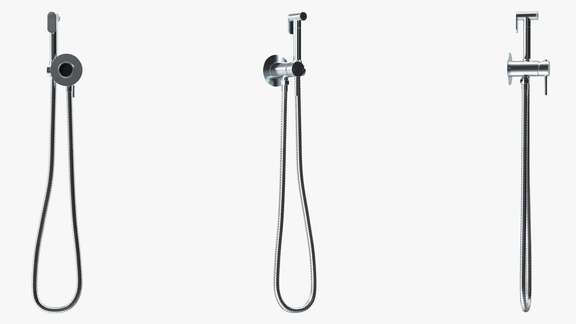 3D model Hygienic Shower