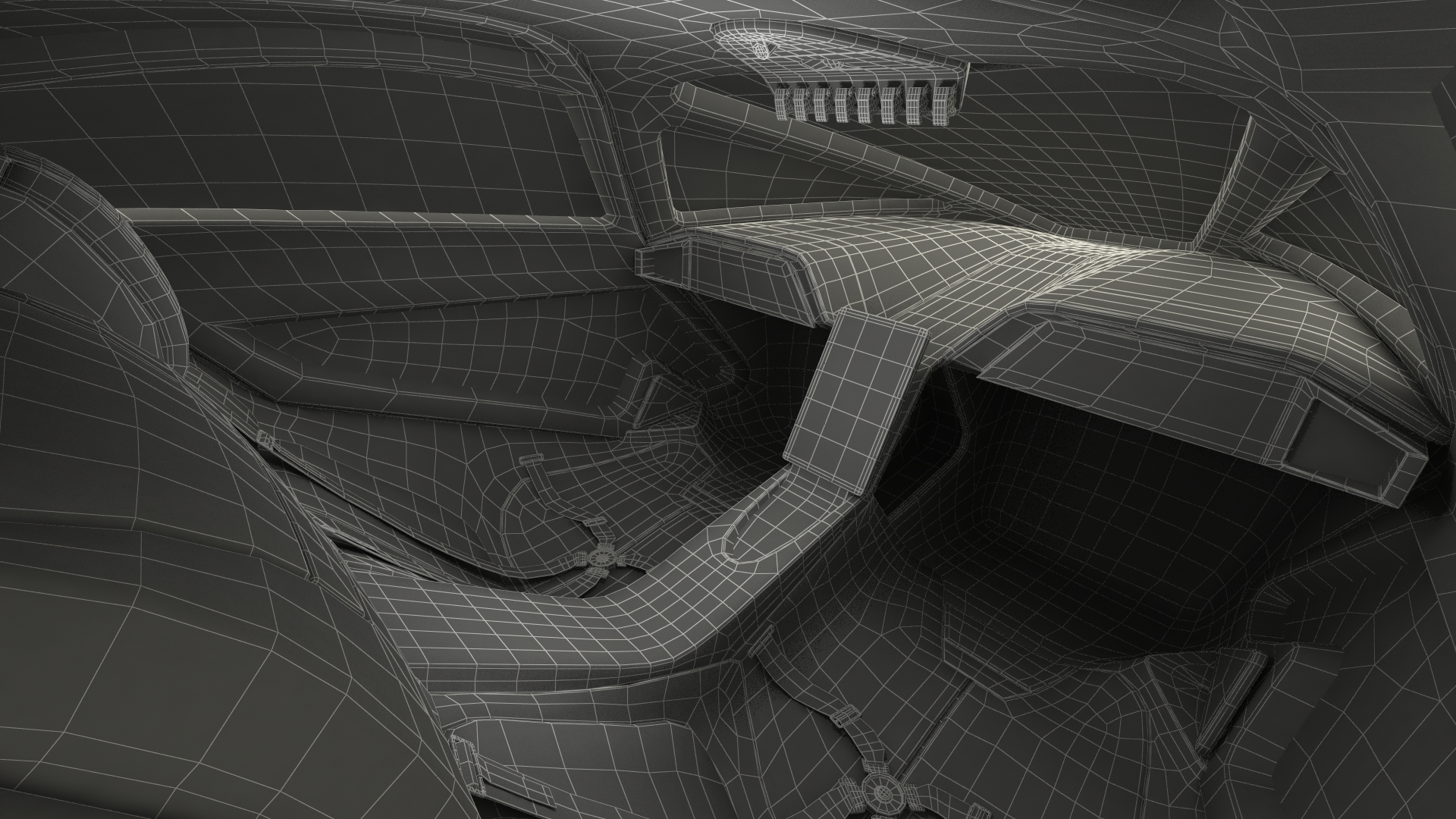 3D model Xpeng X2 Flying Car Rigged for Cinema 4D