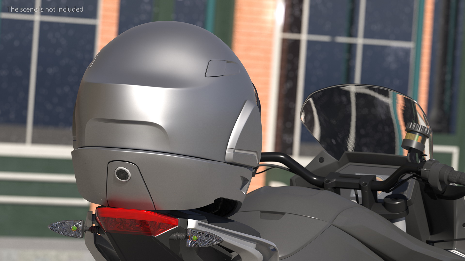 3D CrossHelmet X1 Smart Motorcycle Helmet model