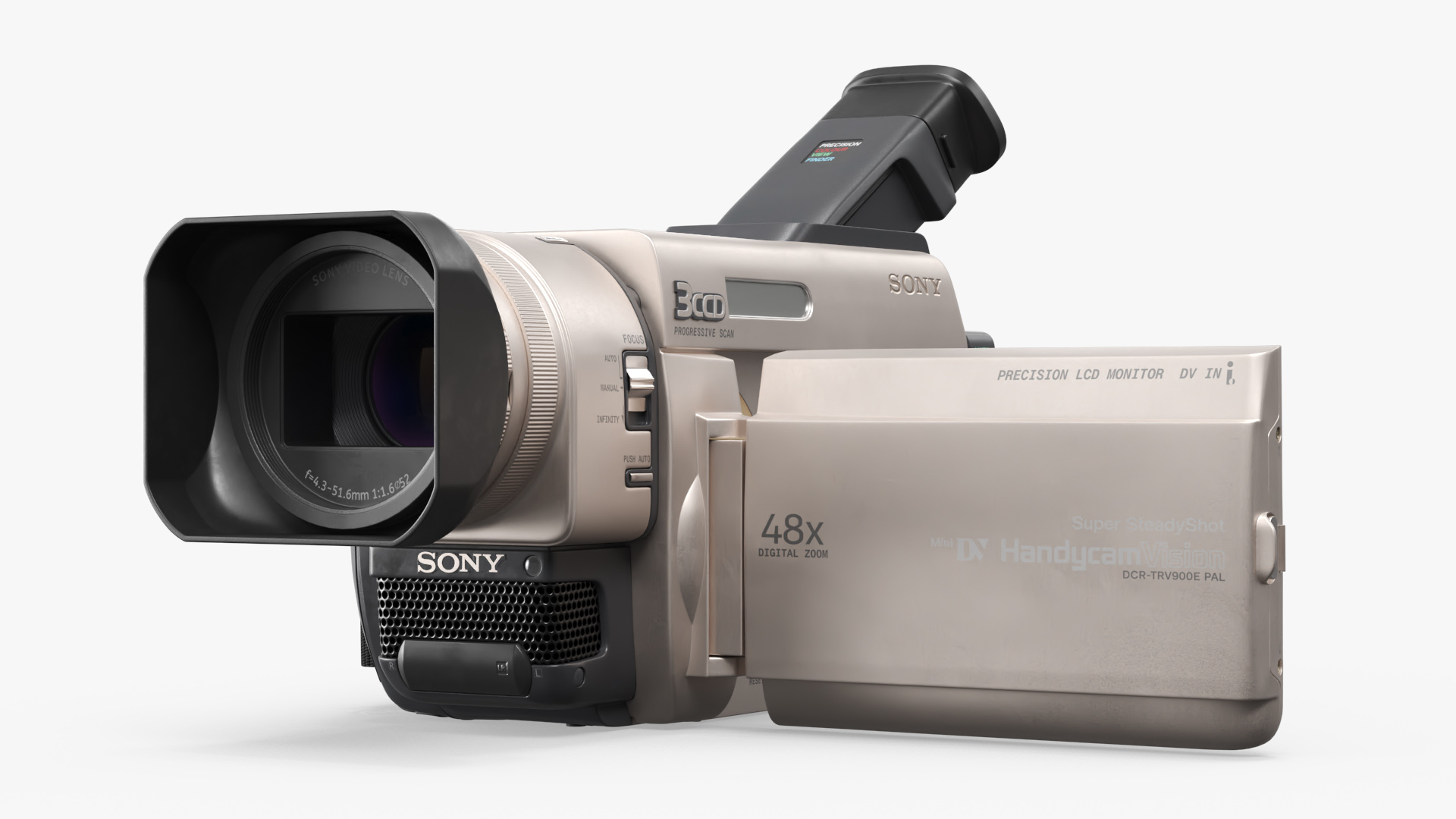 Sony TRV900 MiniDV Camcorder with Tape - view 2