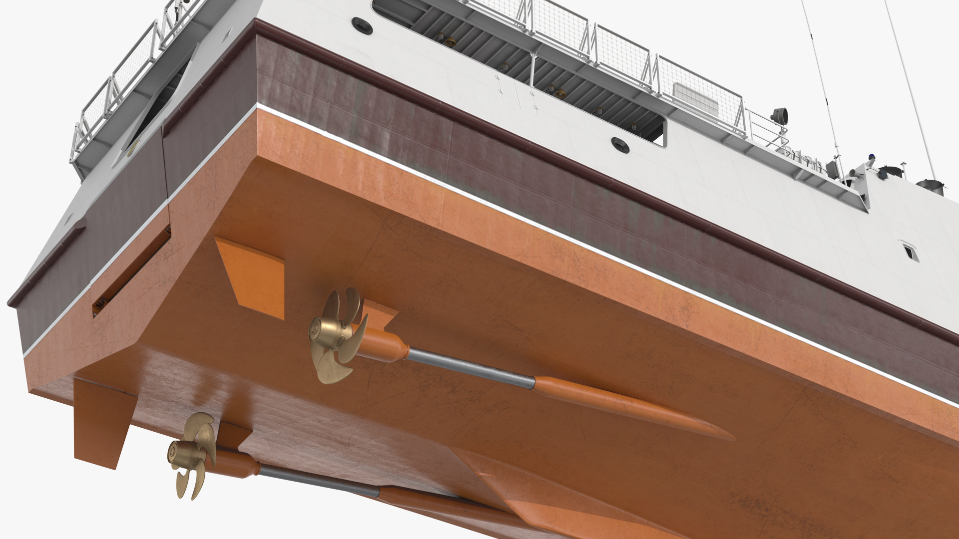 3D Coast Guard Ship Rigged model