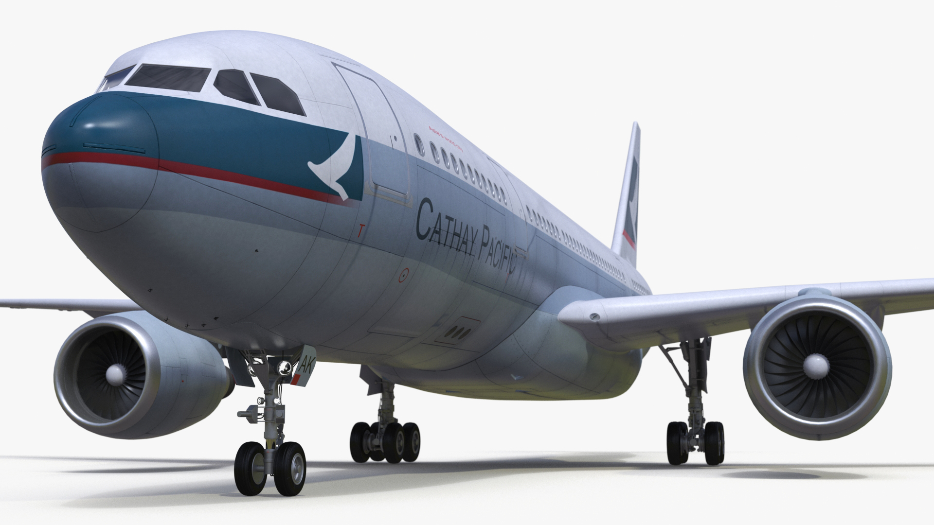 3D model Cathay Pacific Airbus A330-200