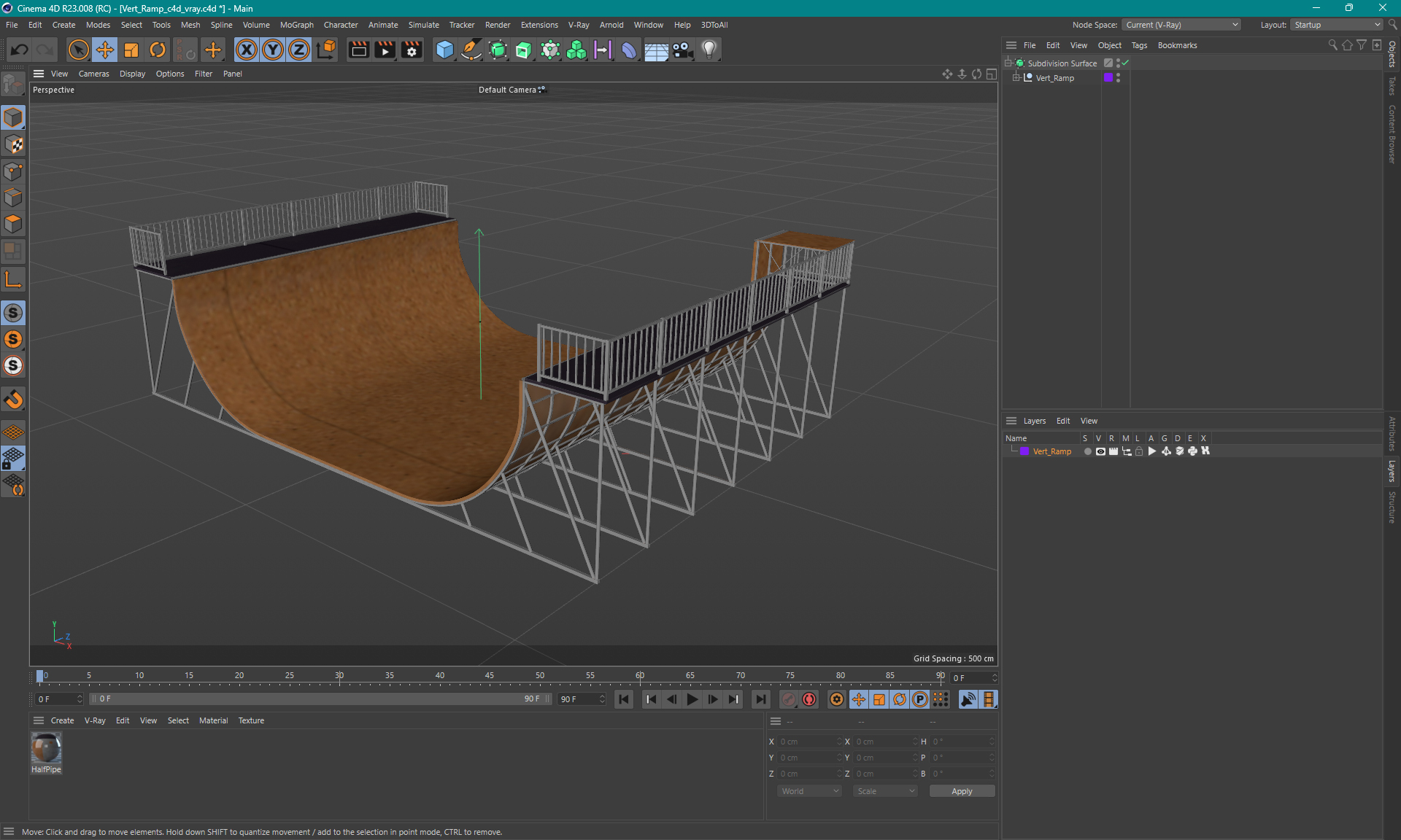 Vert Ramp 3D model