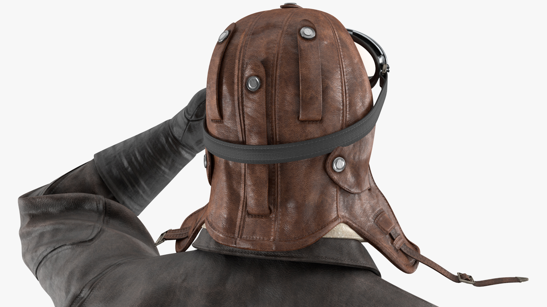 3D model The Vintage Pilot Salutes