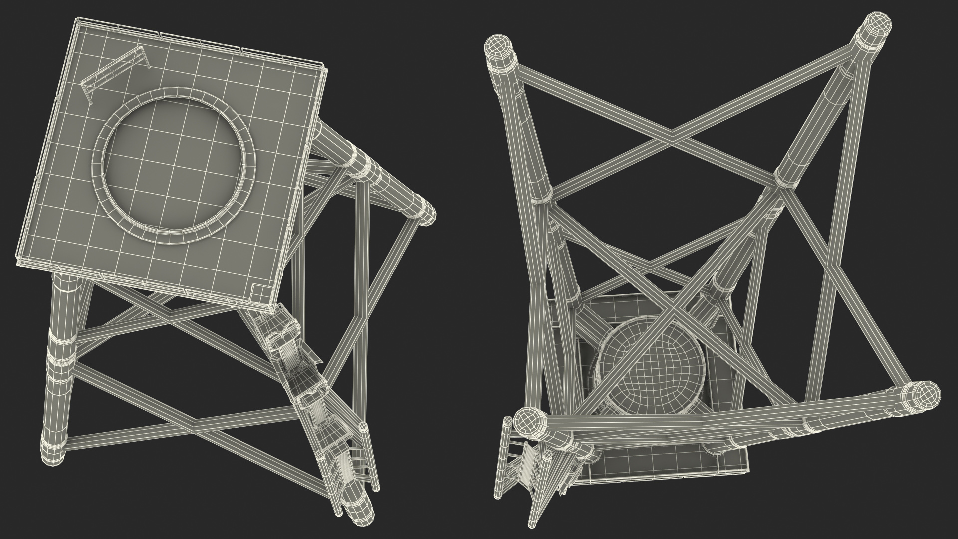 3D Offshore Support Structure