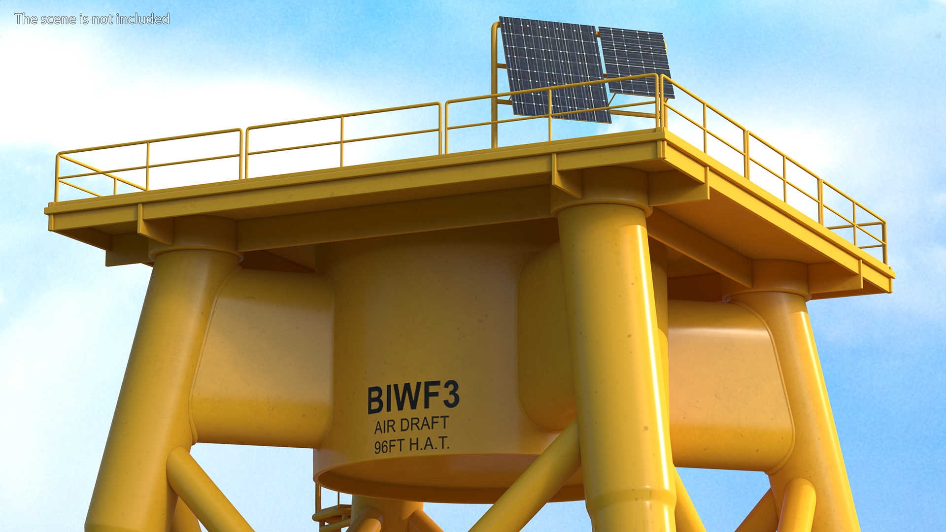3D Offshore Support Structure