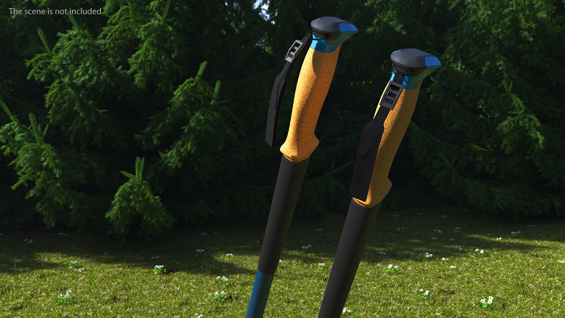 3D Idle Carbon Trekking-Poles