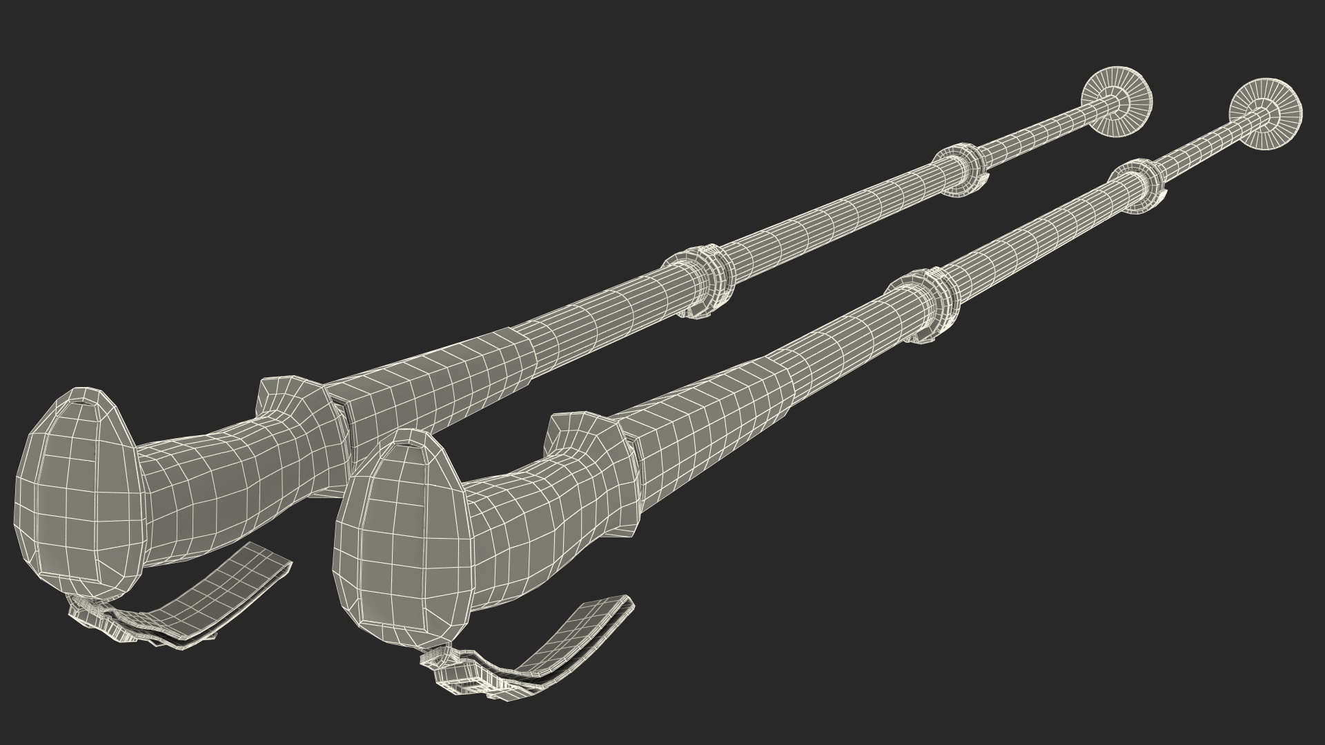 3D Idle Carbon Trekking-Poles