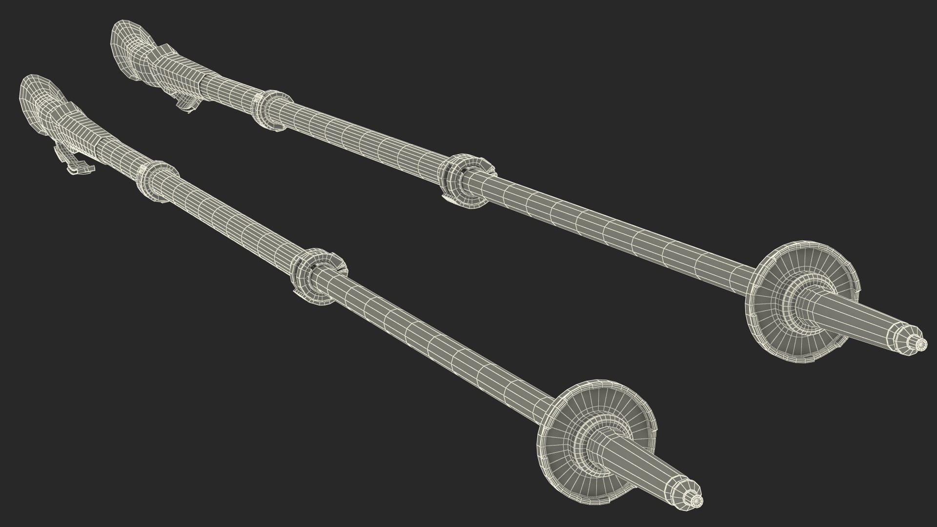 3D Idle Carbon Trekking-Poles