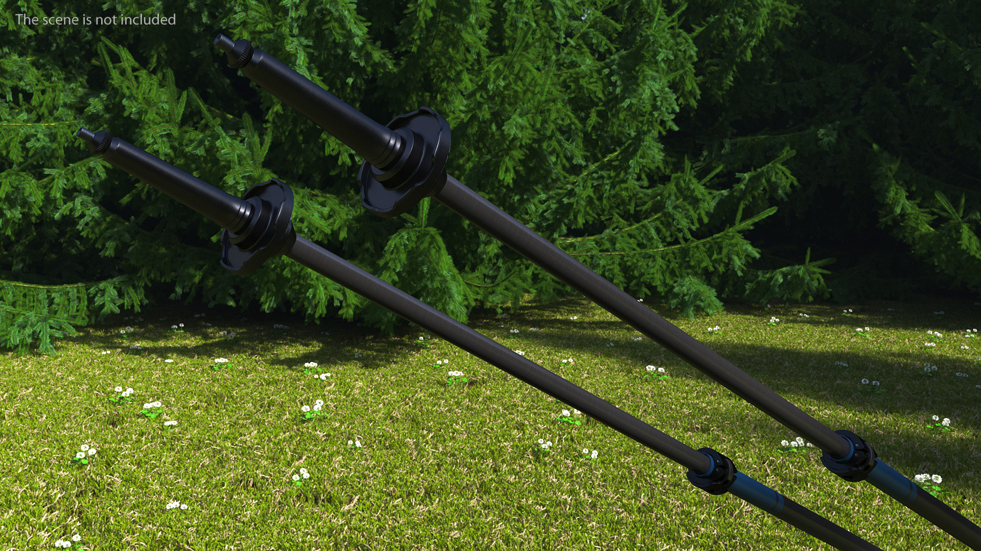 3D Idle Carbon Trekking-Poles