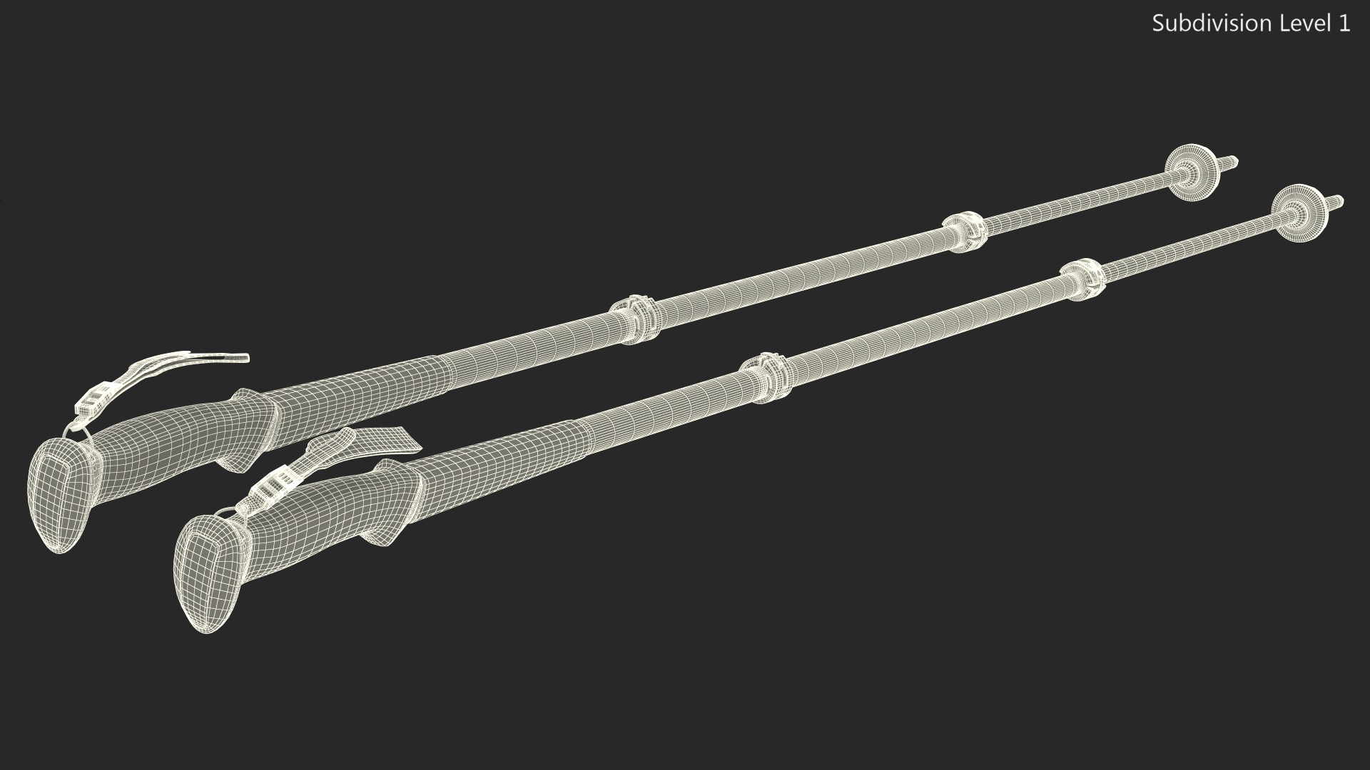 3D Idle Carbon Trekking-Poles