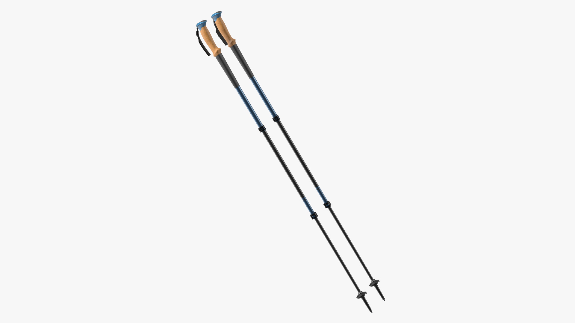 3D Idle Carbon Trekking-Poles