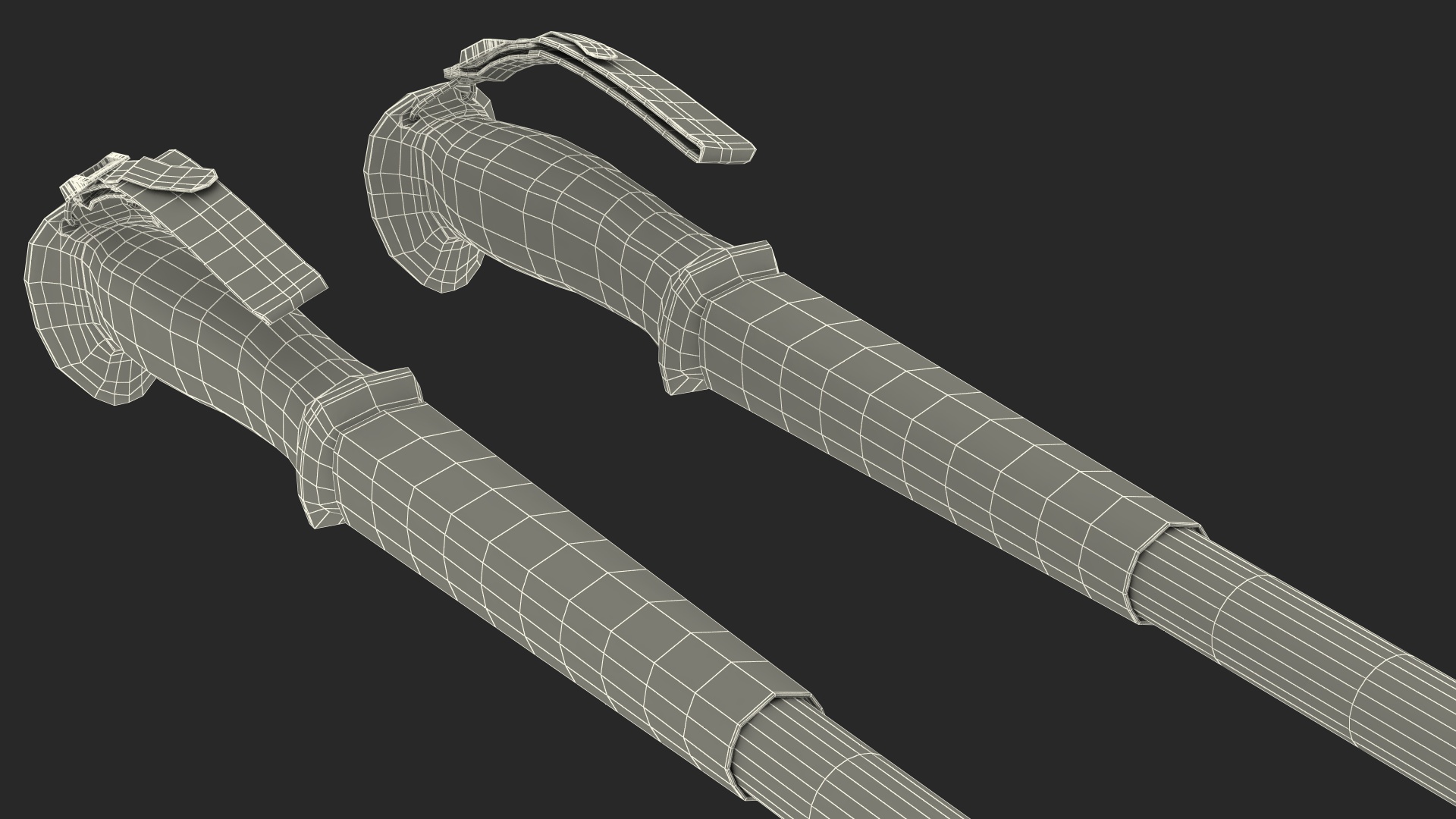 3D Idle Carbon Trekking-Poles