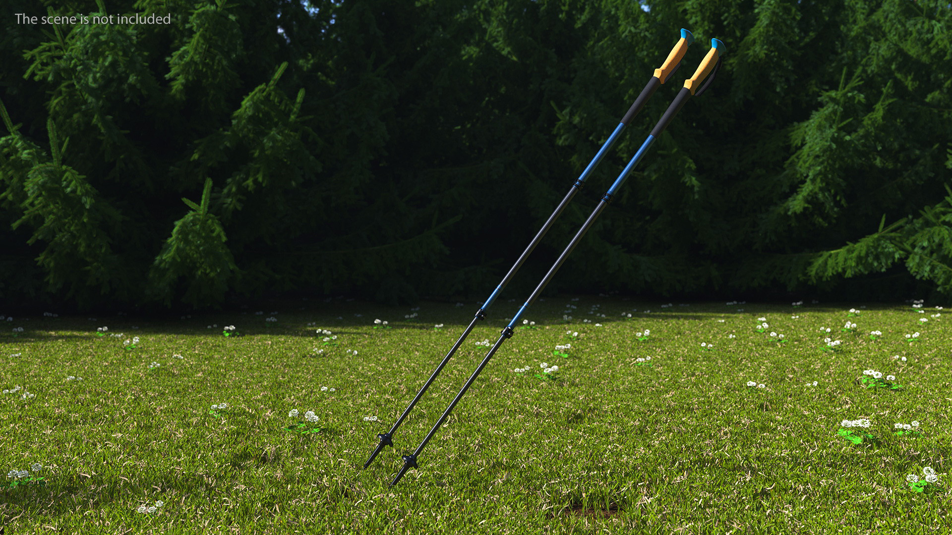 3D Idle Carbon Trekking-Poles