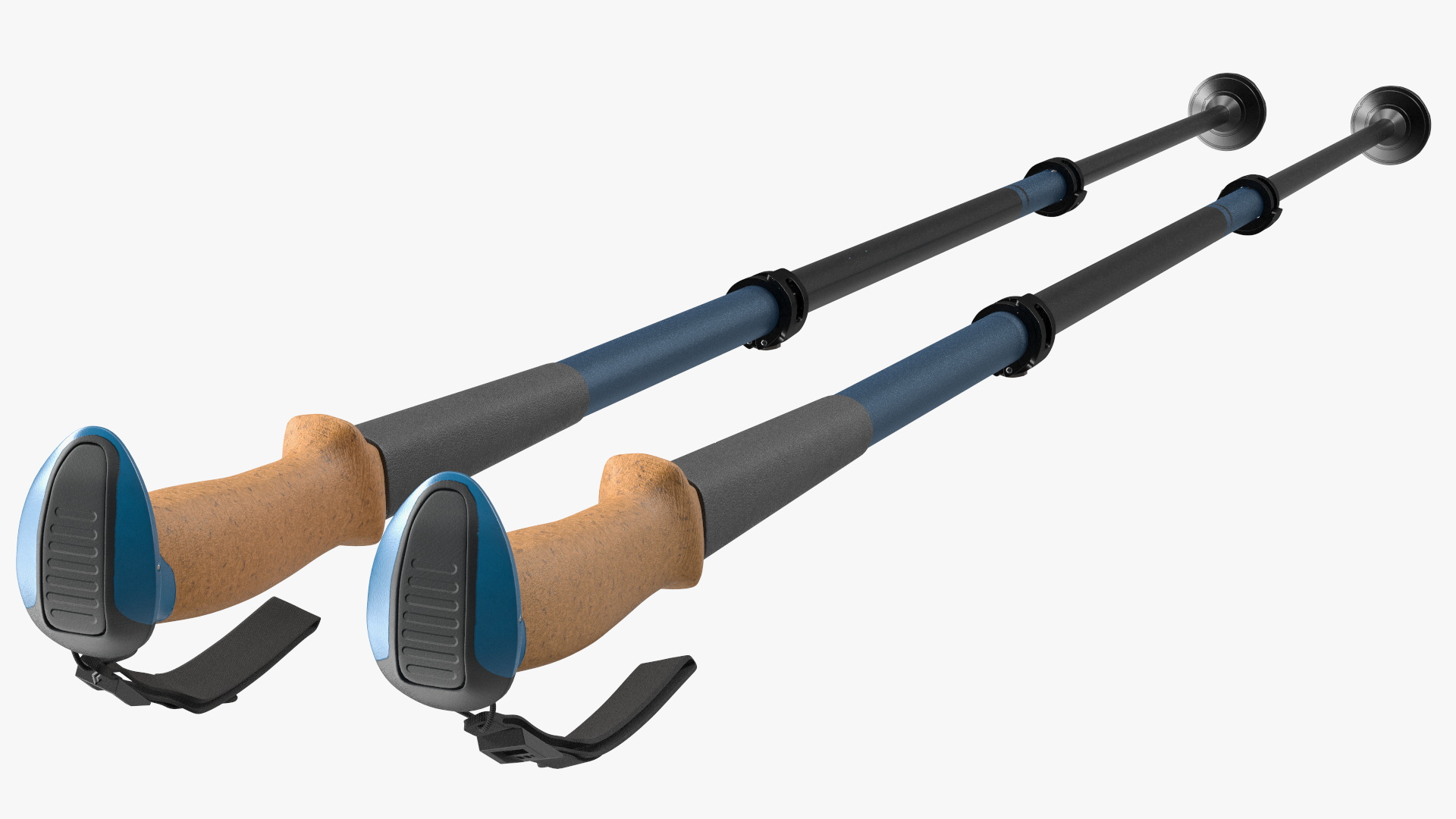 3D Idle Carbon Trekking-Poles