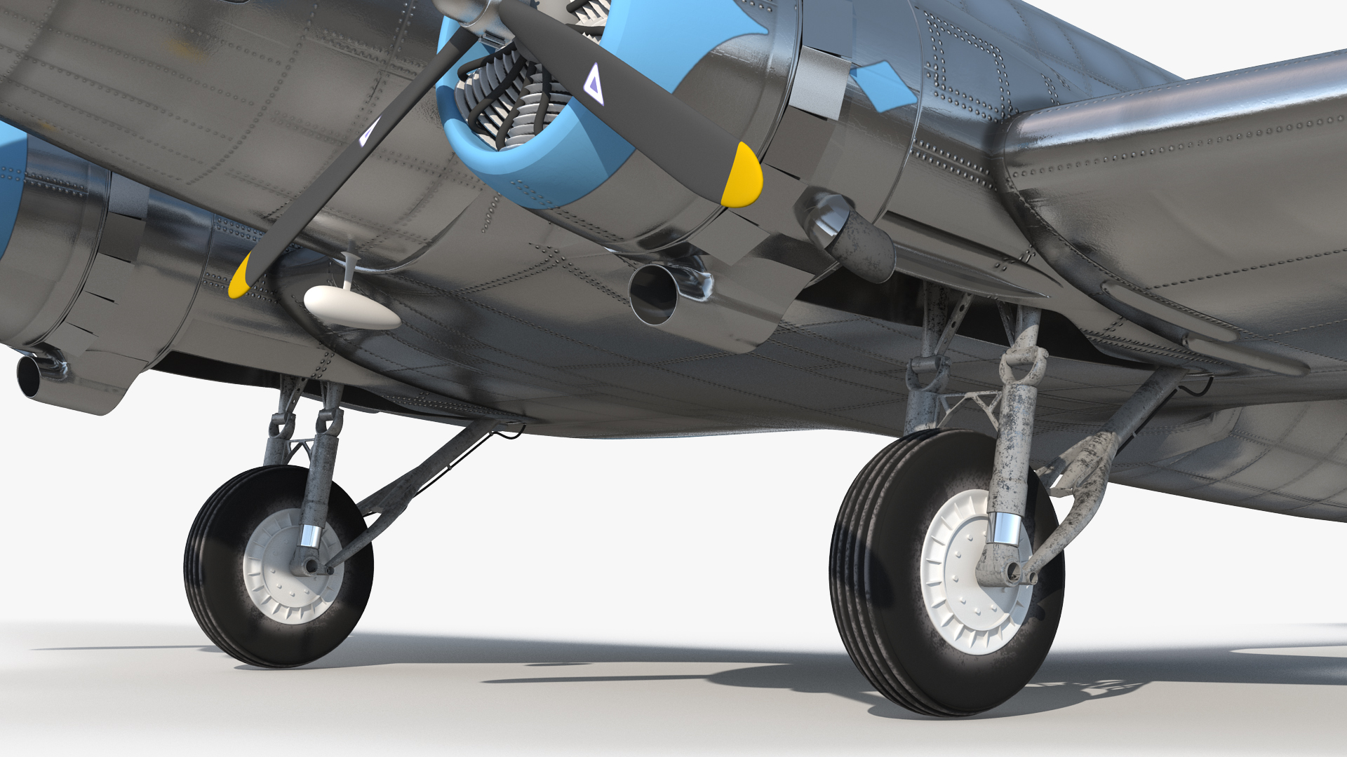 Vintage Airliner Generic 3D model