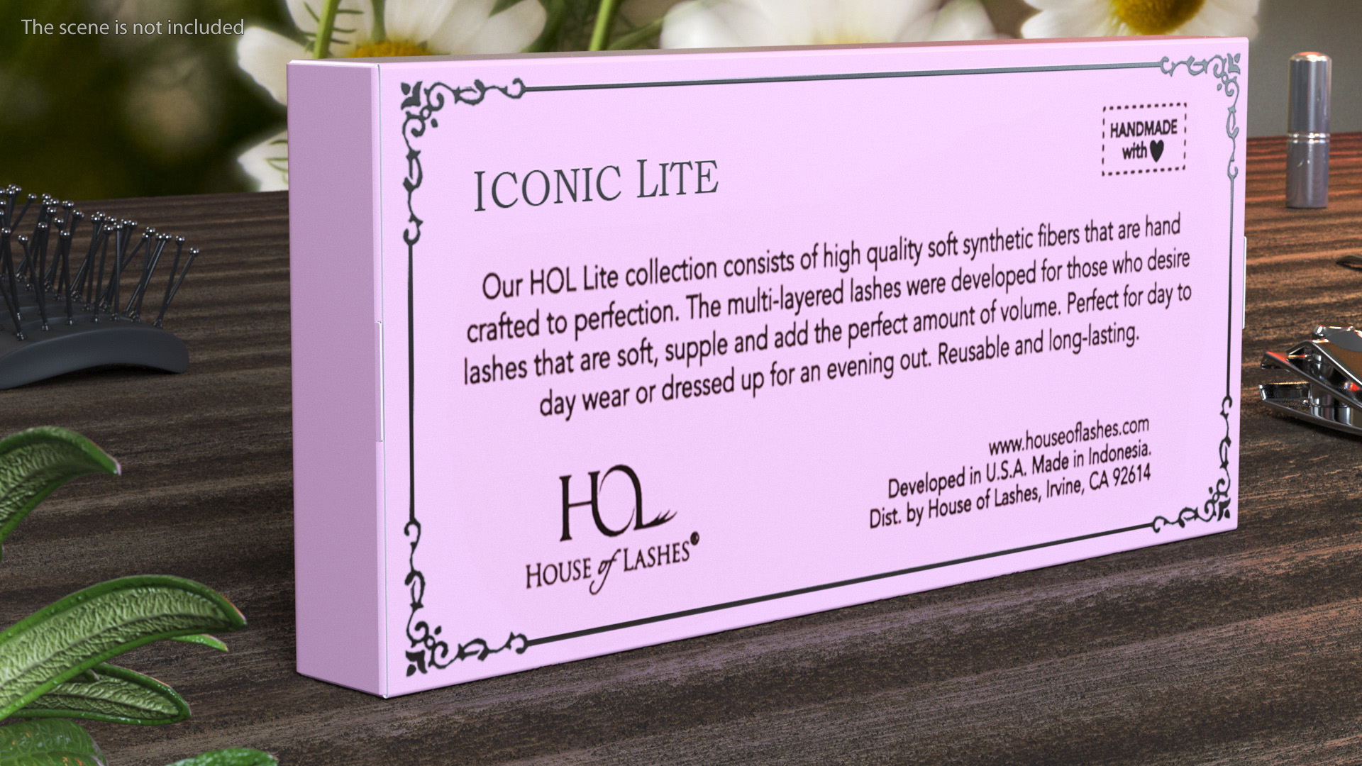 3D False Eyelashes in Package