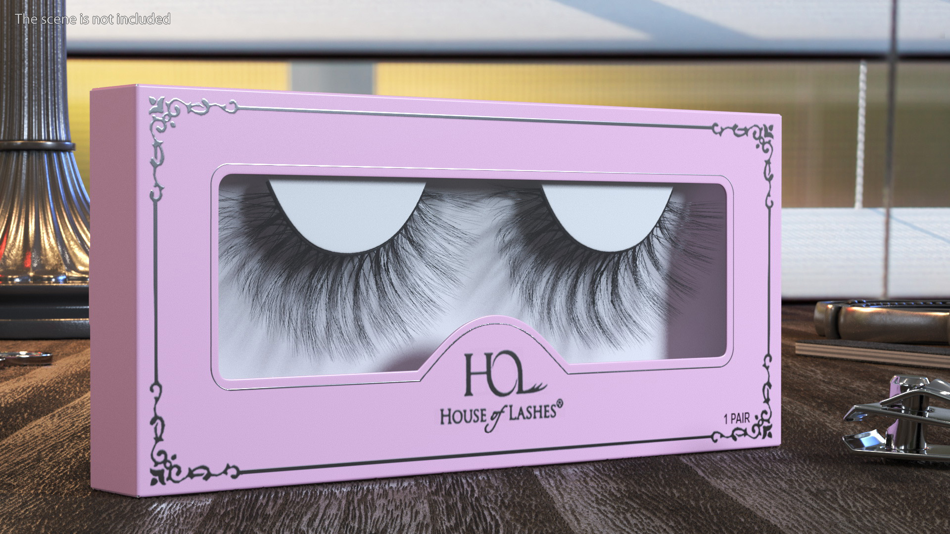 3D False Eyelashes in Package