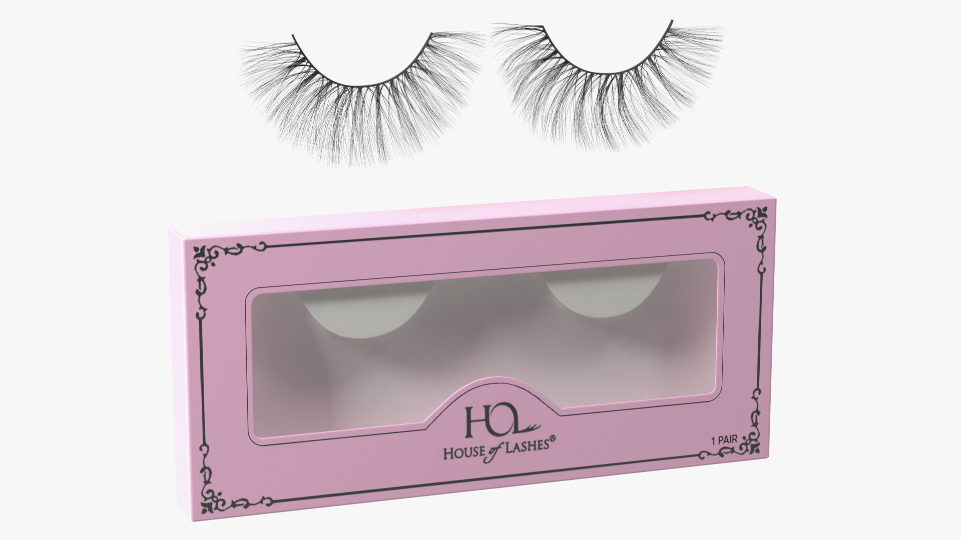 3D False Eyelashes in Package