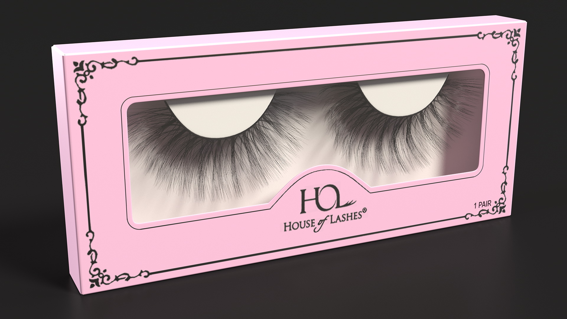3D False Eyelashes in Package