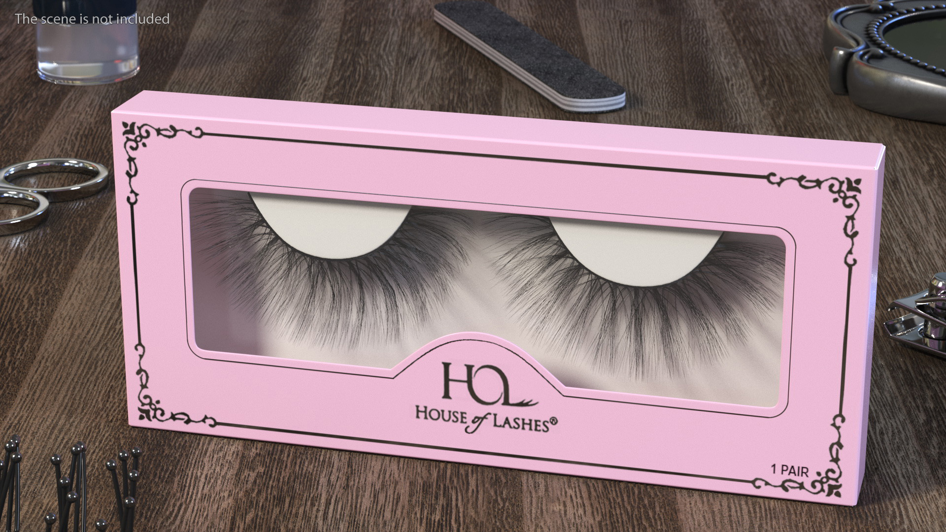 3D False Eyelashes in Package