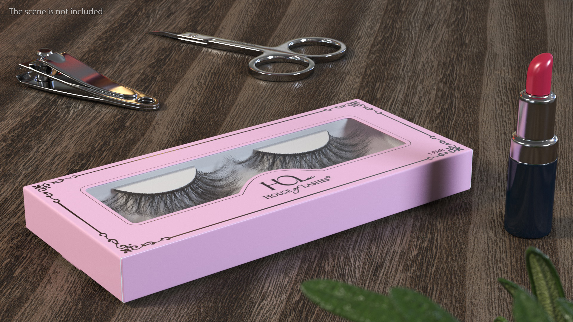 3D False Eyelashes in Package