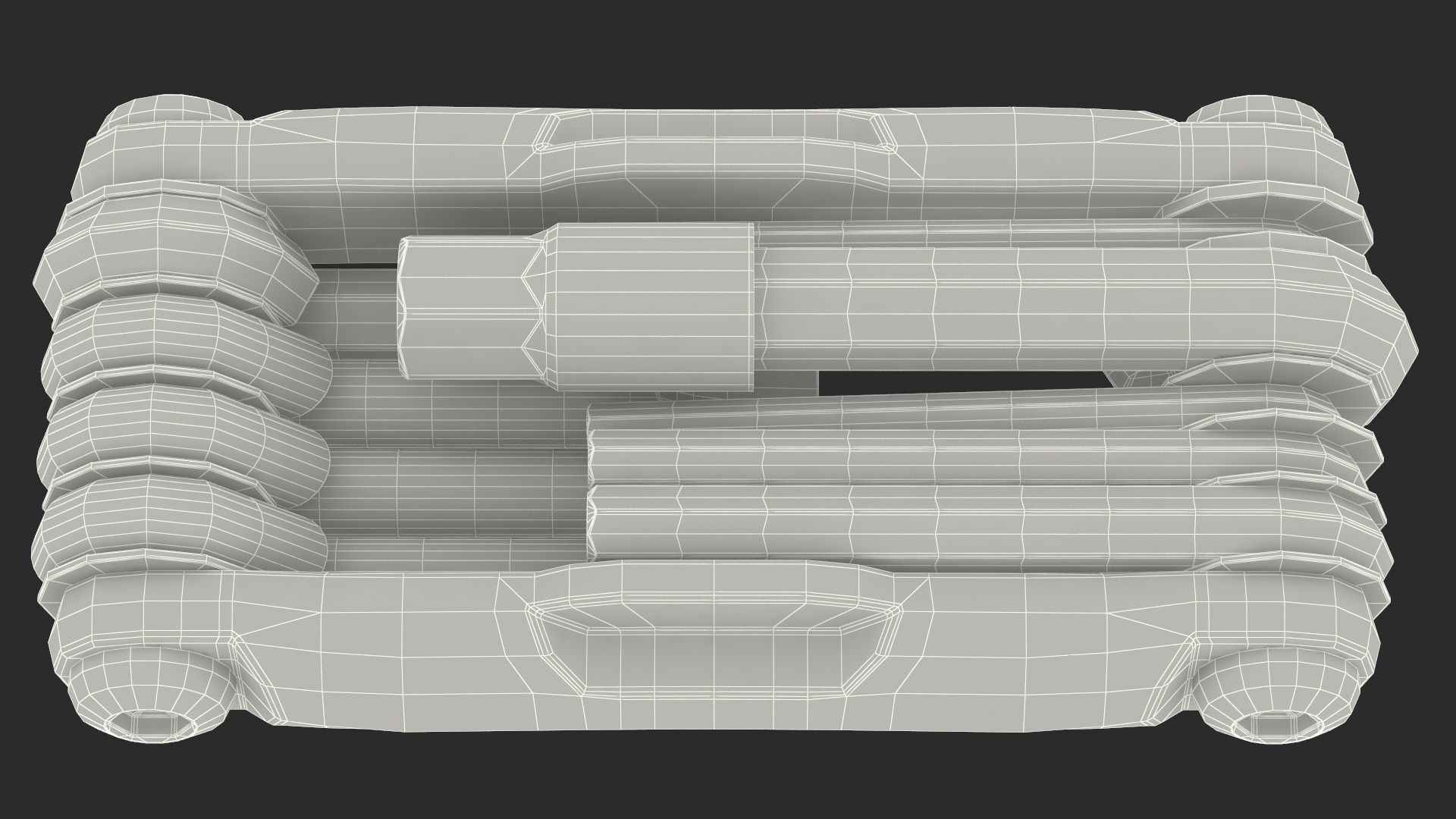 3D Bike Hex Keys Multitool model