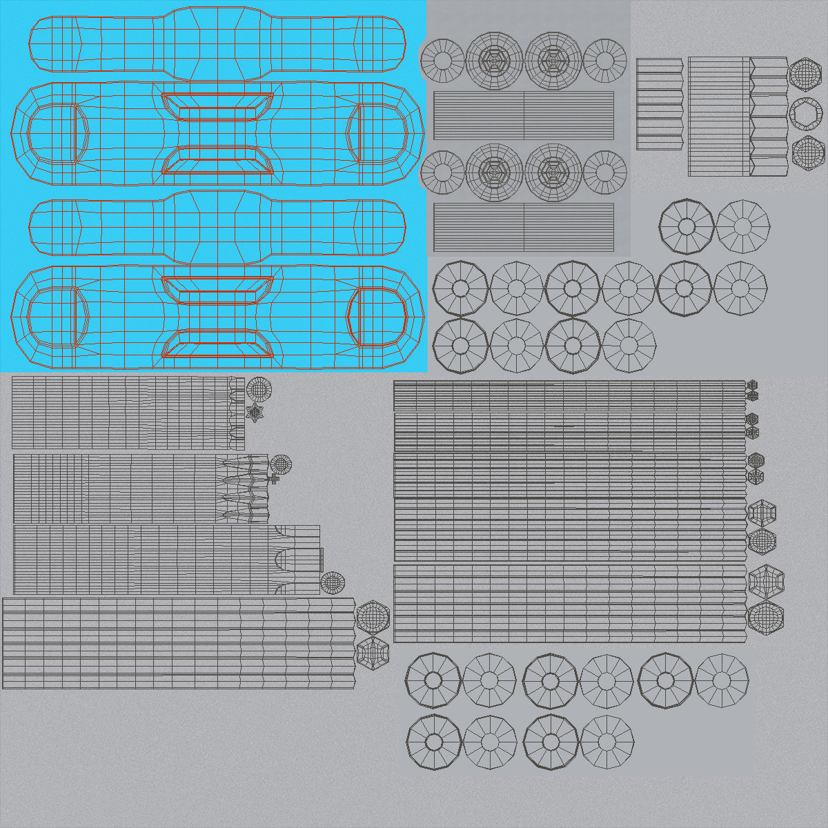 3D Bike Hex Keys Multitool model