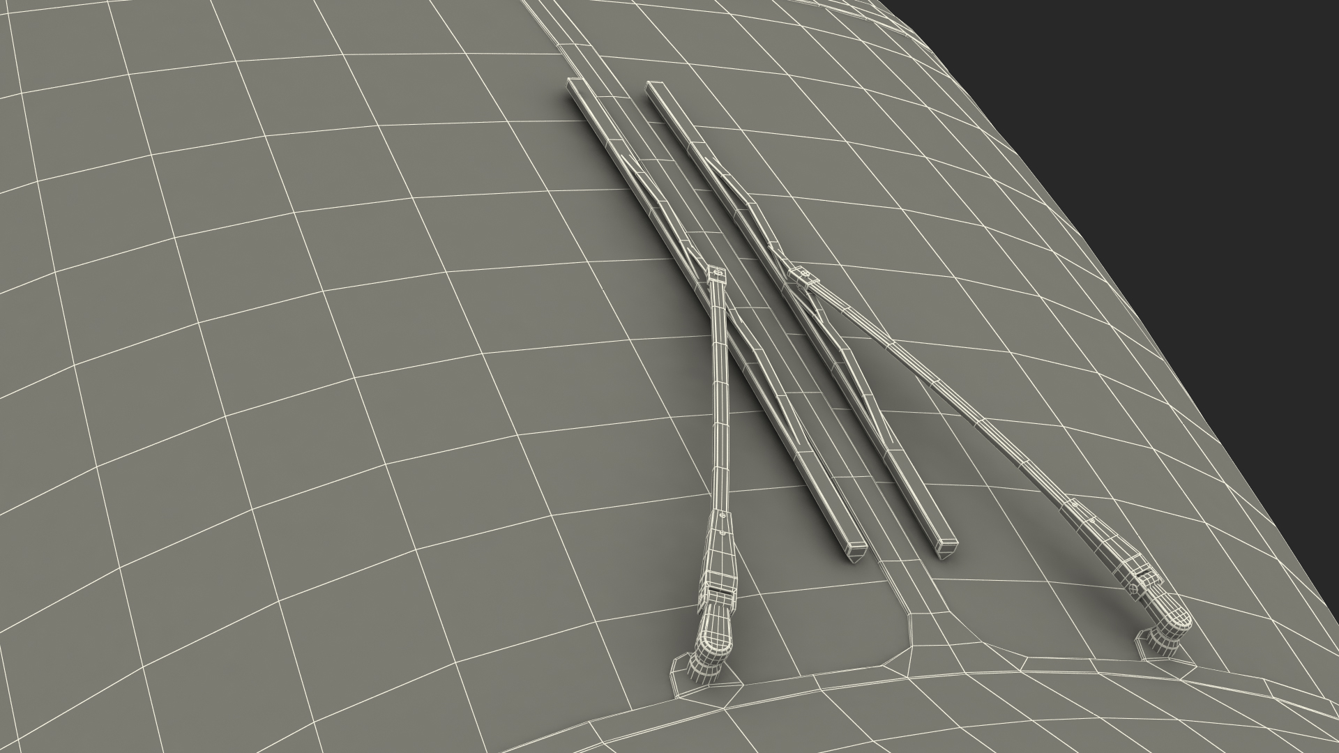 Multi-Purpose Helicopter Retractable Landing Gear 3D model
