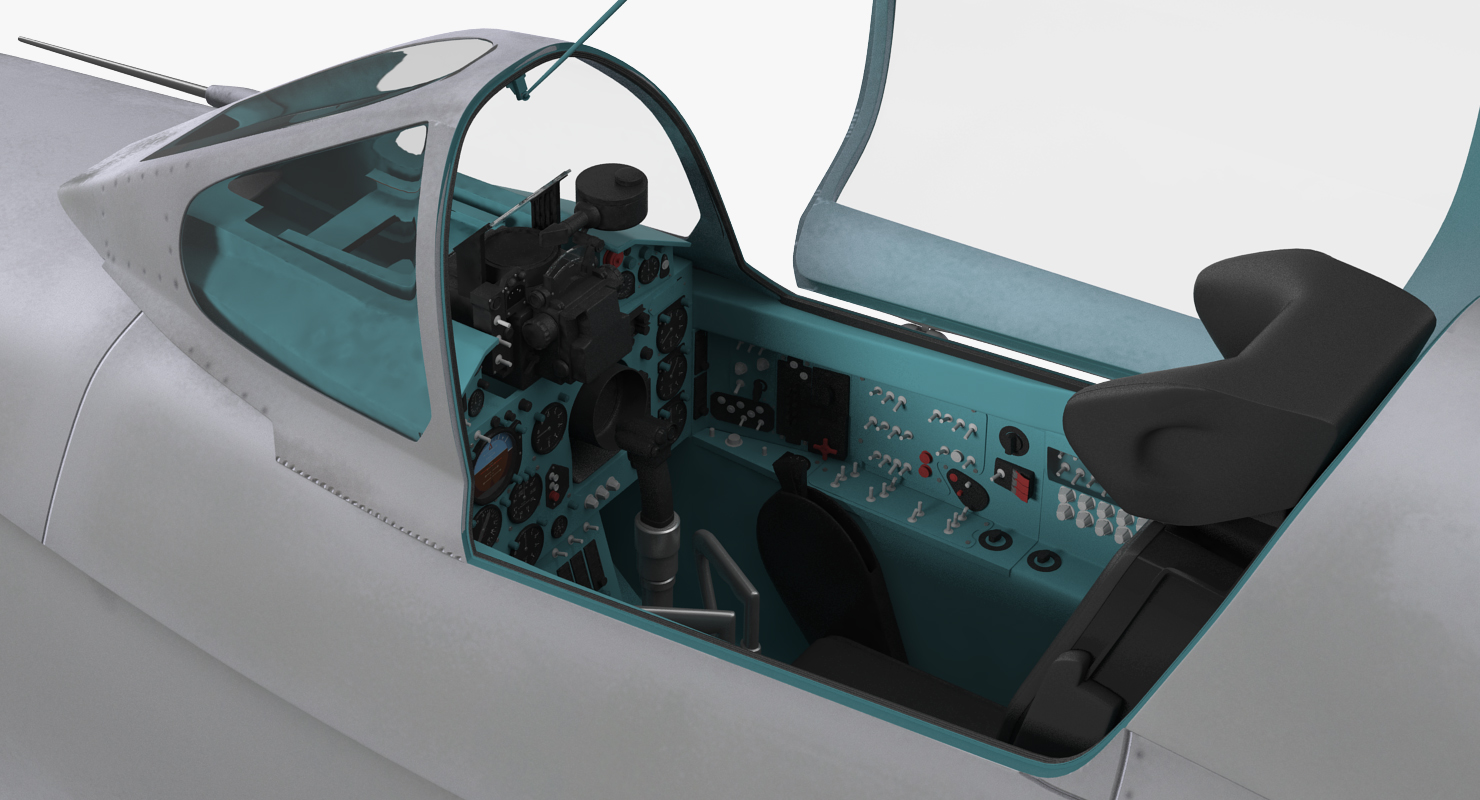 3D model MiG 21 Bison Indian Air Force IAF Rigged