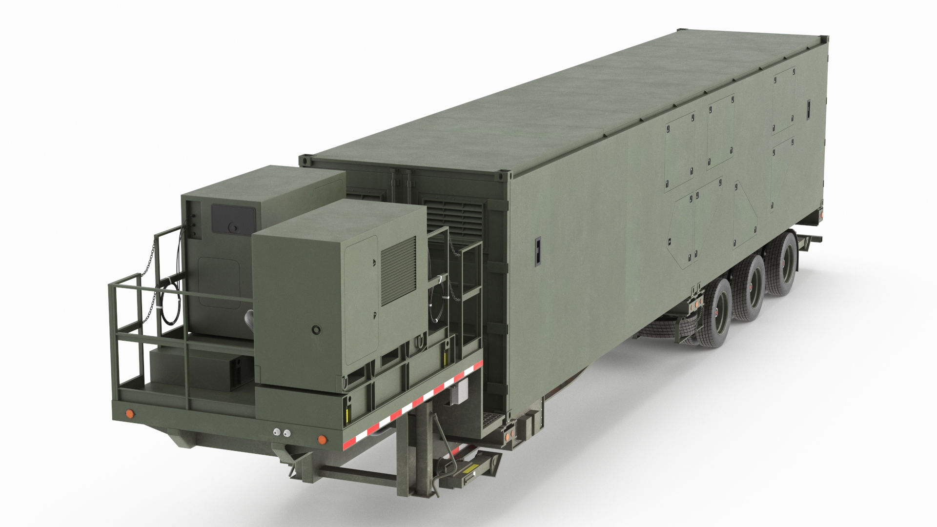 3D US Army Typhon Missile Launcher