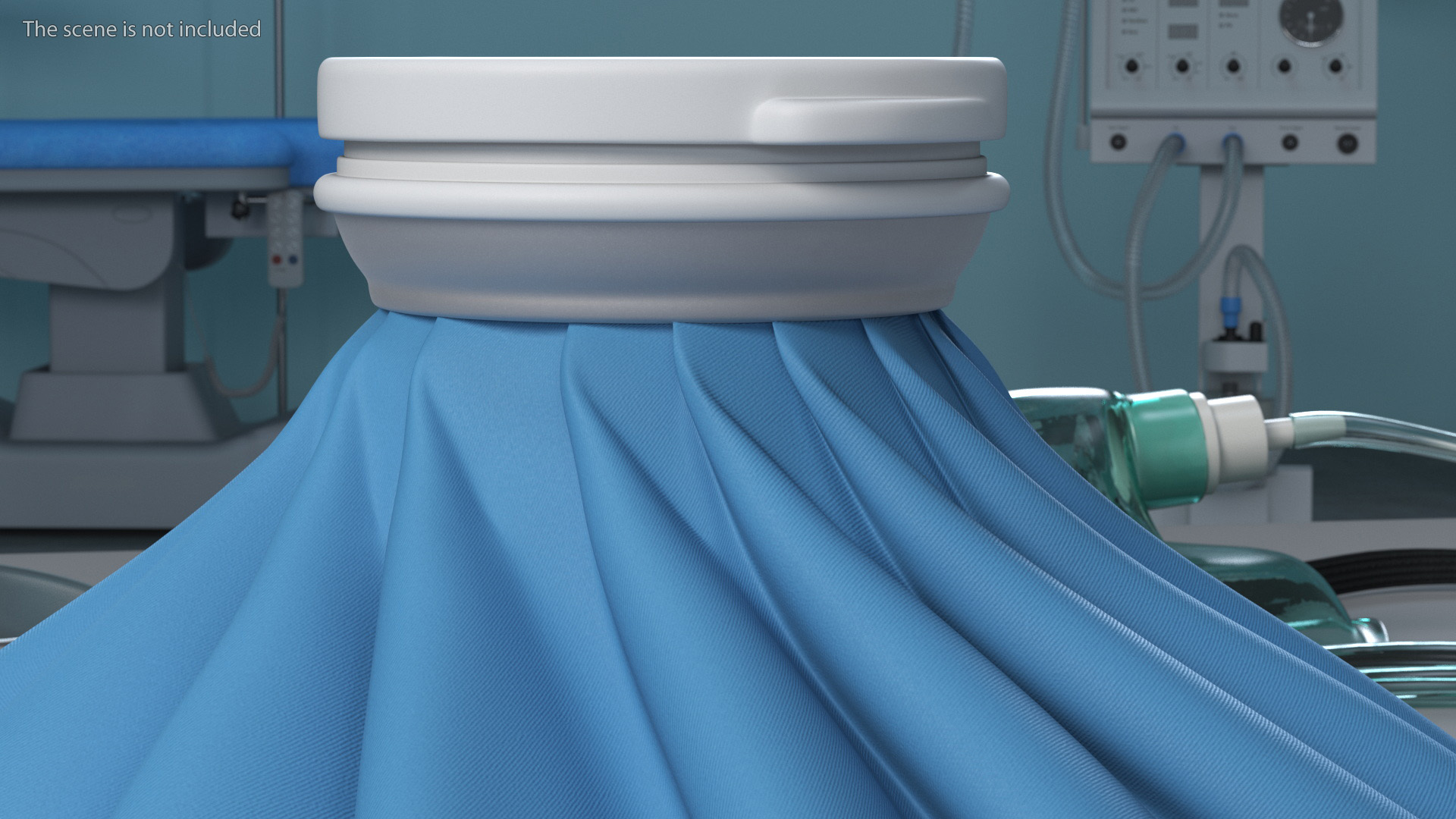 3D Reusable Ice Bag Blue
