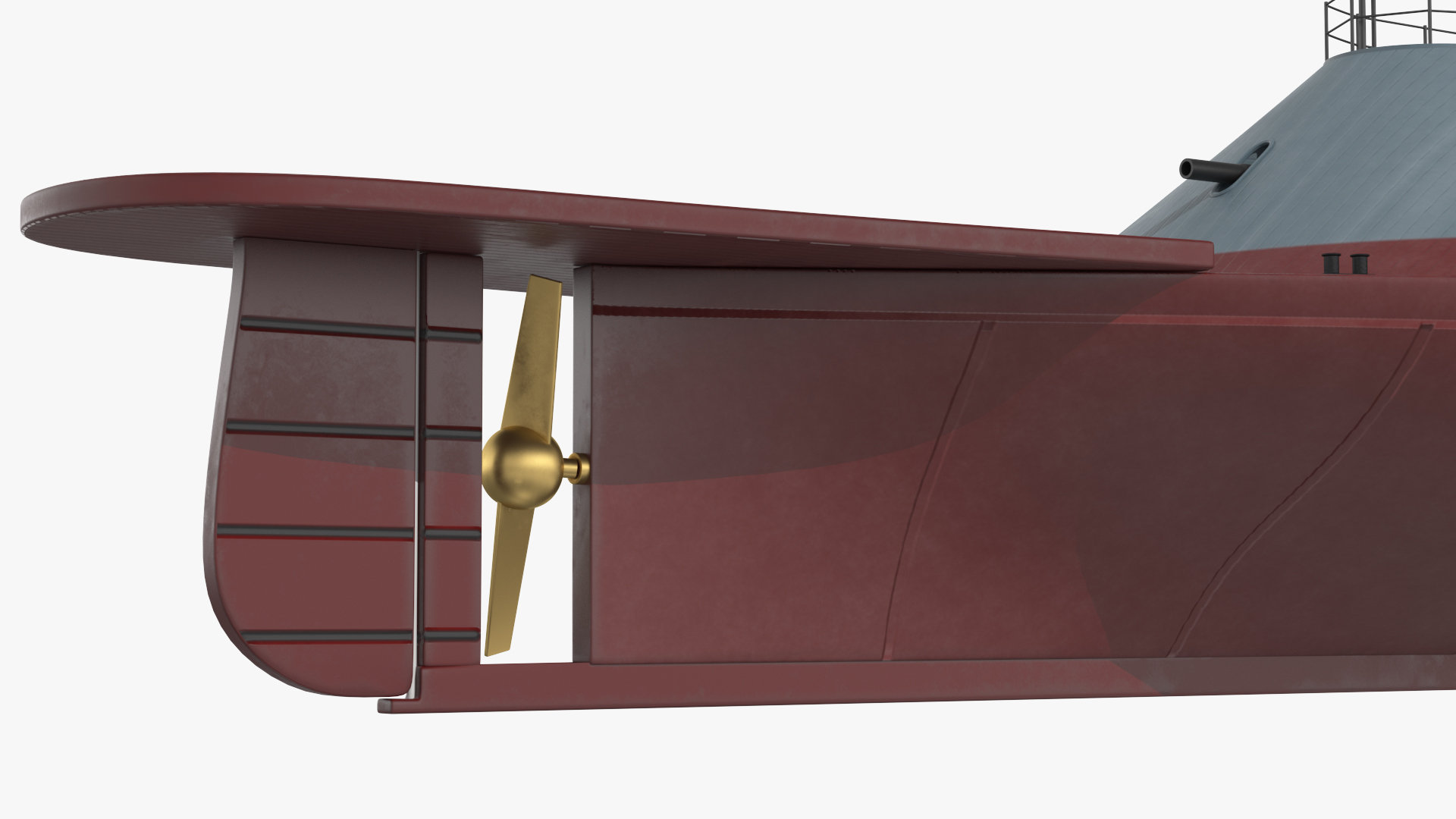 Confederate Navy Ship CSS Virginia 3D model