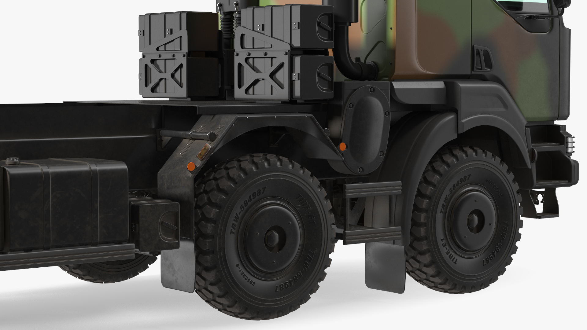 Renault Kerax 8x8 Heavy Utility Truck 3D