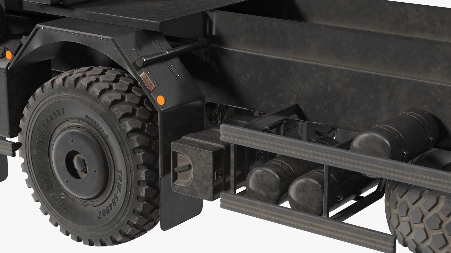 Renault Kerax 8x8 Heavy Utility Truck 3D