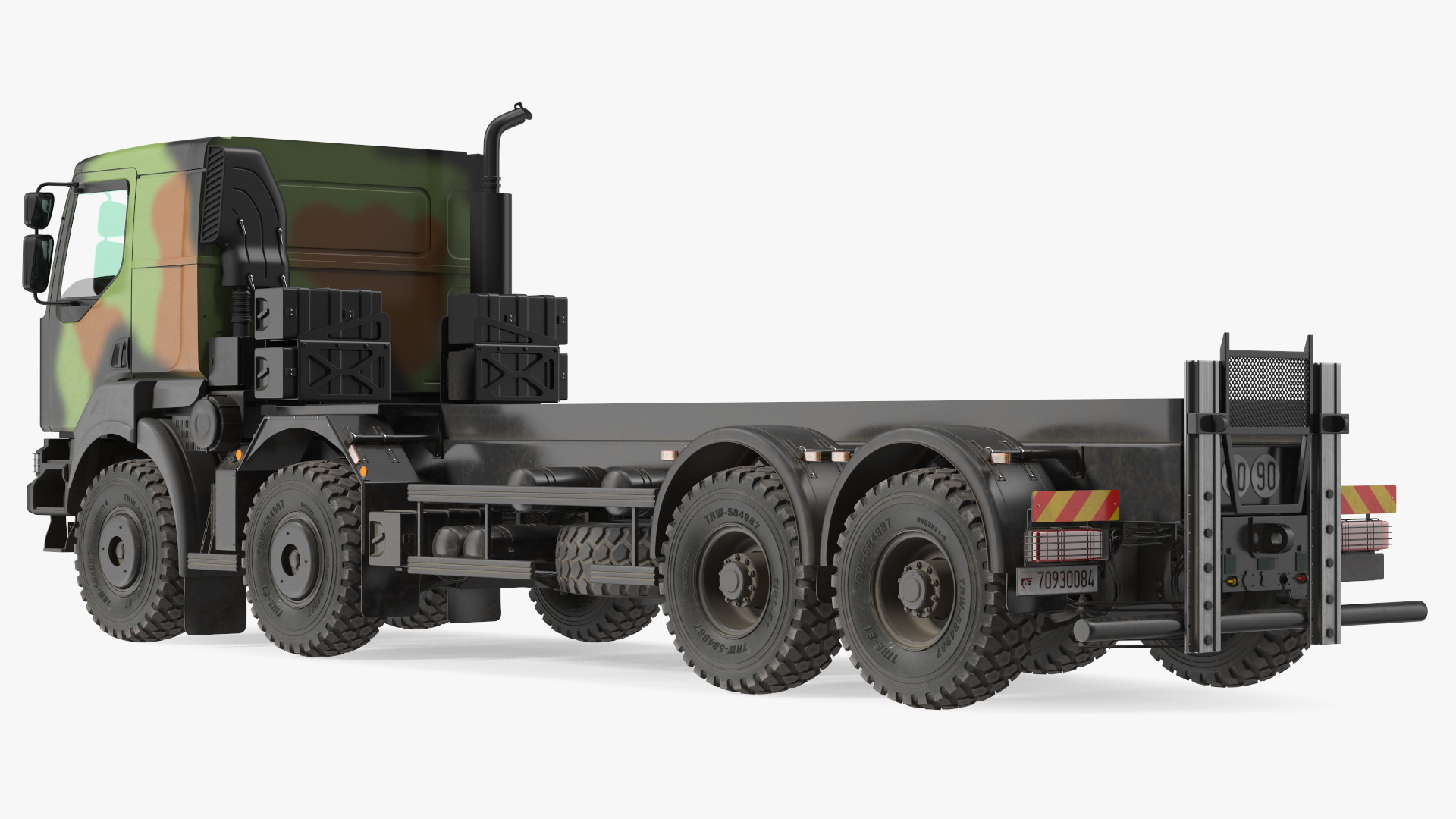 Renault Kerax 8x8 Heavy Utility Truck 3D