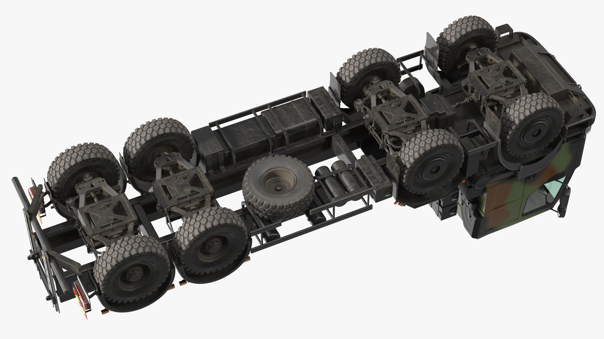 Renault Kerax 8x8 Heavy Utility Truck 3D
