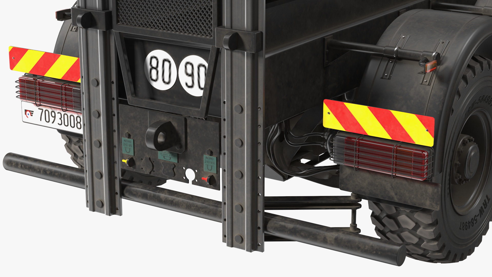 Renault Kerax 8x8 Heavy Utility Truck 3D