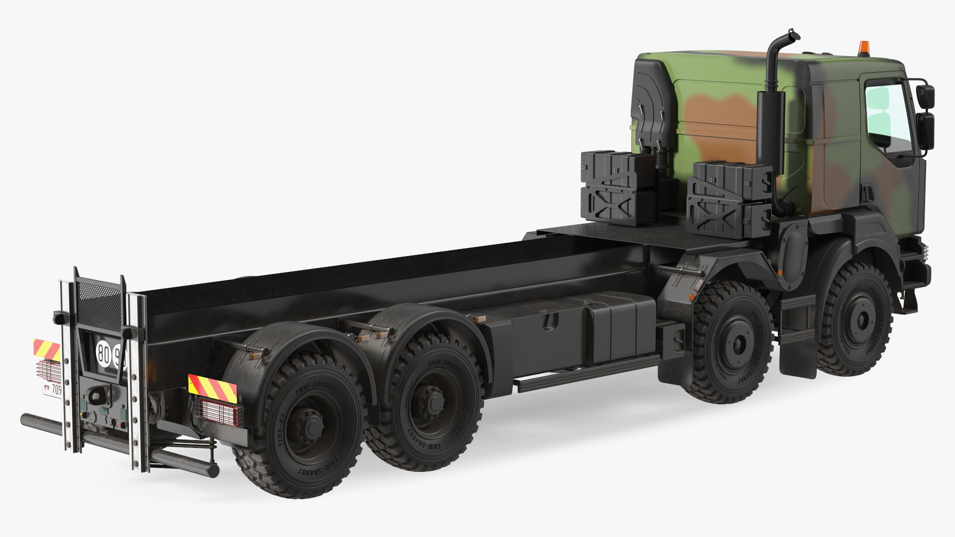 Renault Kerax 8x8 Heavy Utility Truck 3D