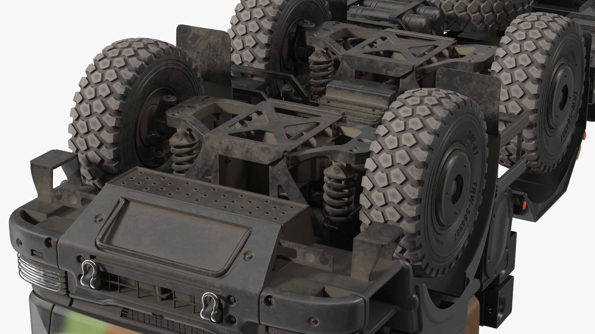 Renault Kerax 8x8 Heavy Utility Truck 3D