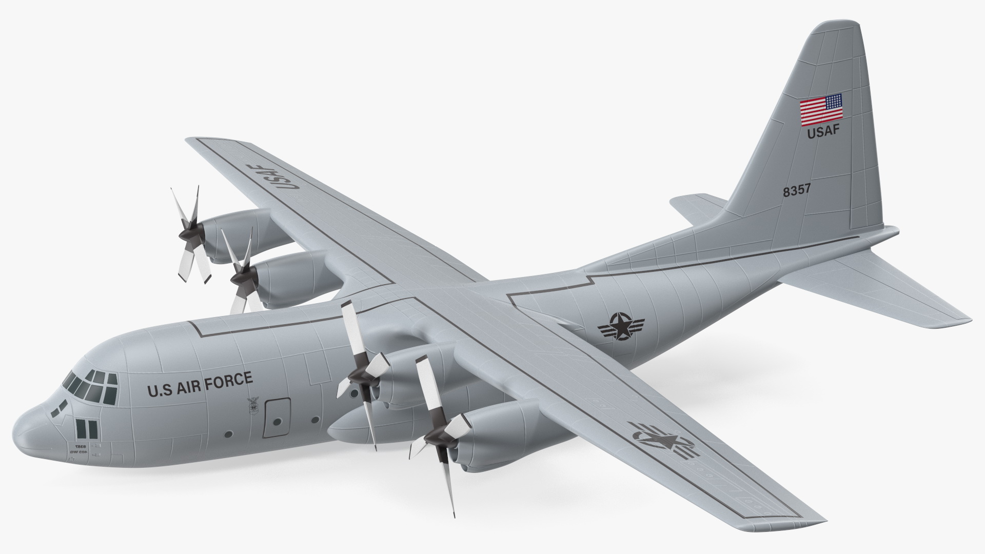 3D model Hercules C130 Scale Model