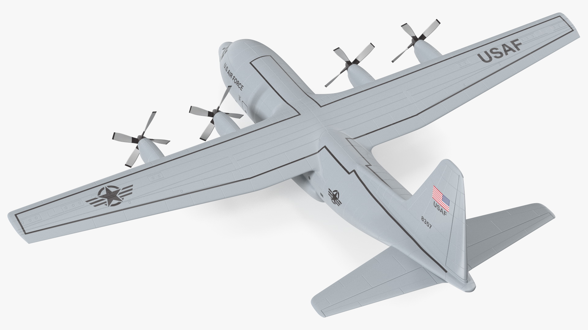 3D model Hercules C130 Scale Model